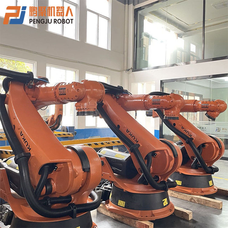 2700 мм достижение Kuka программного обеспечения сварного робота для быстрой и точной производительности сварки Возьмите эту сделку! KUKA KR210 робот, предназначенный для превосходного распыливания краски и хлопот - бесплатная загрузка / разгрузка
