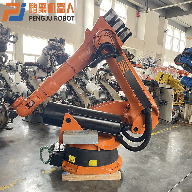 2700 мм Доступ KUKA KR210 Используемые роботы KUKA 6-осевой для точной резьбы Эффективная шлифовка и безупречная палетная обработка