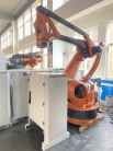 Использованный KUKA KR240 промышленный персонализированный палетовый робот с основными компонентами PLC и протоколом связи DeviceNet
