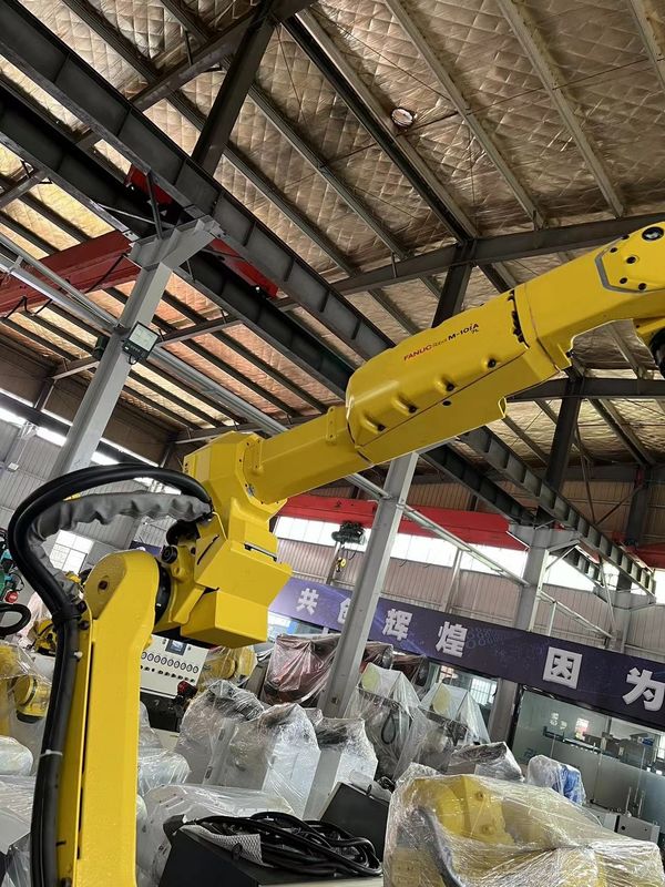 FANUC M-10iA/7L, 7 кг полезной нагрузки, 1633 мм дальности действия, дуговая сварка Загрузка и разгрузка деталей, Обработка деталей, сборка