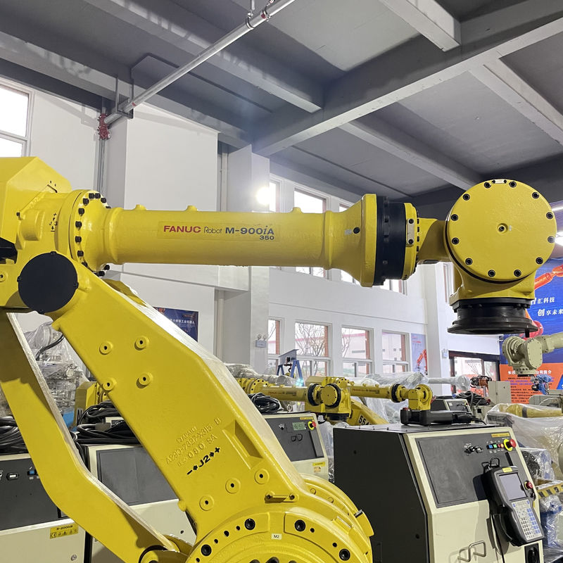 Промышленный робот 6 осей Fanuc M-900iA/350 Сварный робот 350 кг полезной нагрузки 2655 мм для обработки полировки сборки и склеивания клея