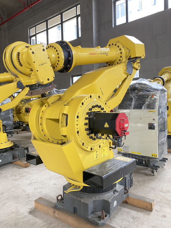 Fanuc M-900iA 350 Использованные роботы 6 Осей 2655mm Reach R30iA Контроллер Идеально подходит для паллетки и многого другого