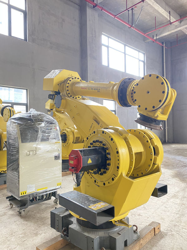 Fanuc M-900iA 350 Использованные роботы 6 Осей 2655mm Reach R30iA Контроллер Идеально подходит для паллетки и многого другого