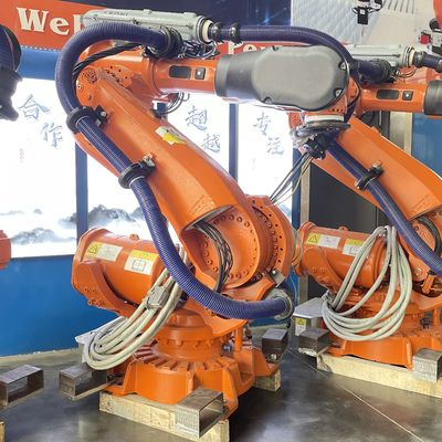 Подержанная рука 6640-235/2.55 робота ABB для заварки пятна регулируя Palletizing