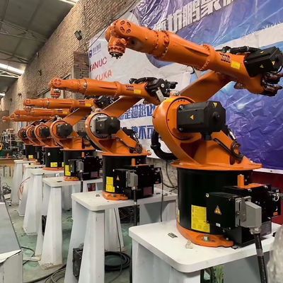 Стенный монтаж используется роботами KUKA с 6 осями и IP 65 безопасность 210 кг супер-грузоподъемности!