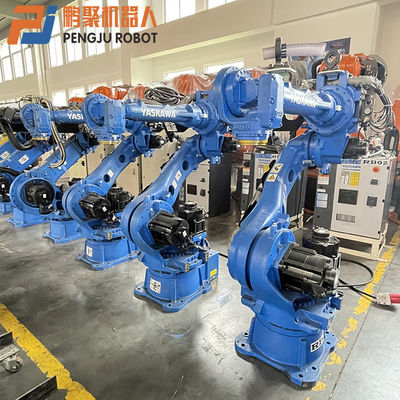 Голубой используемый 6 робот собрания электроники YaskawaⅡ MH50 робота оси