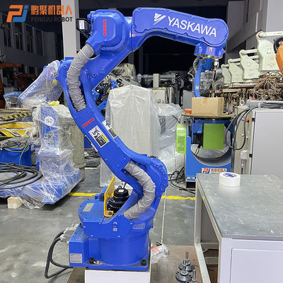 Перевернутая используемая загрузка роботов YASKAWA разгружая 6 роботов Yaskawa MH12 оси промышленных