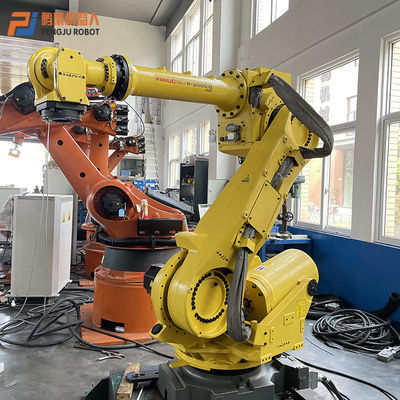 Подержанные роботы 2000iB/165F FANUC промышленные Palletizing регулирующ руку робота заварки пятна