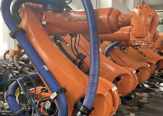 Точный KUKA KR210 R2900 Промышленный робот 210 кг полезной нагрузки и 2900 мм для резки нагрузки и обработки материалов
