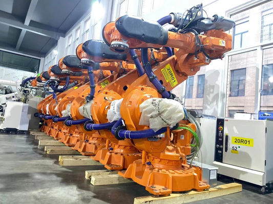 IRB6640 использовало робот ABB для погрузо-разгрузочной работы нагружающ и разгружающ