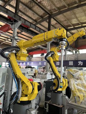 FANUC M-10iA/7L, 7 кг полезной нагрузки, 1633 мм дальности действия, дуговая сварка Загрузка и разгрузка деталей, Обработка деталей, сборка